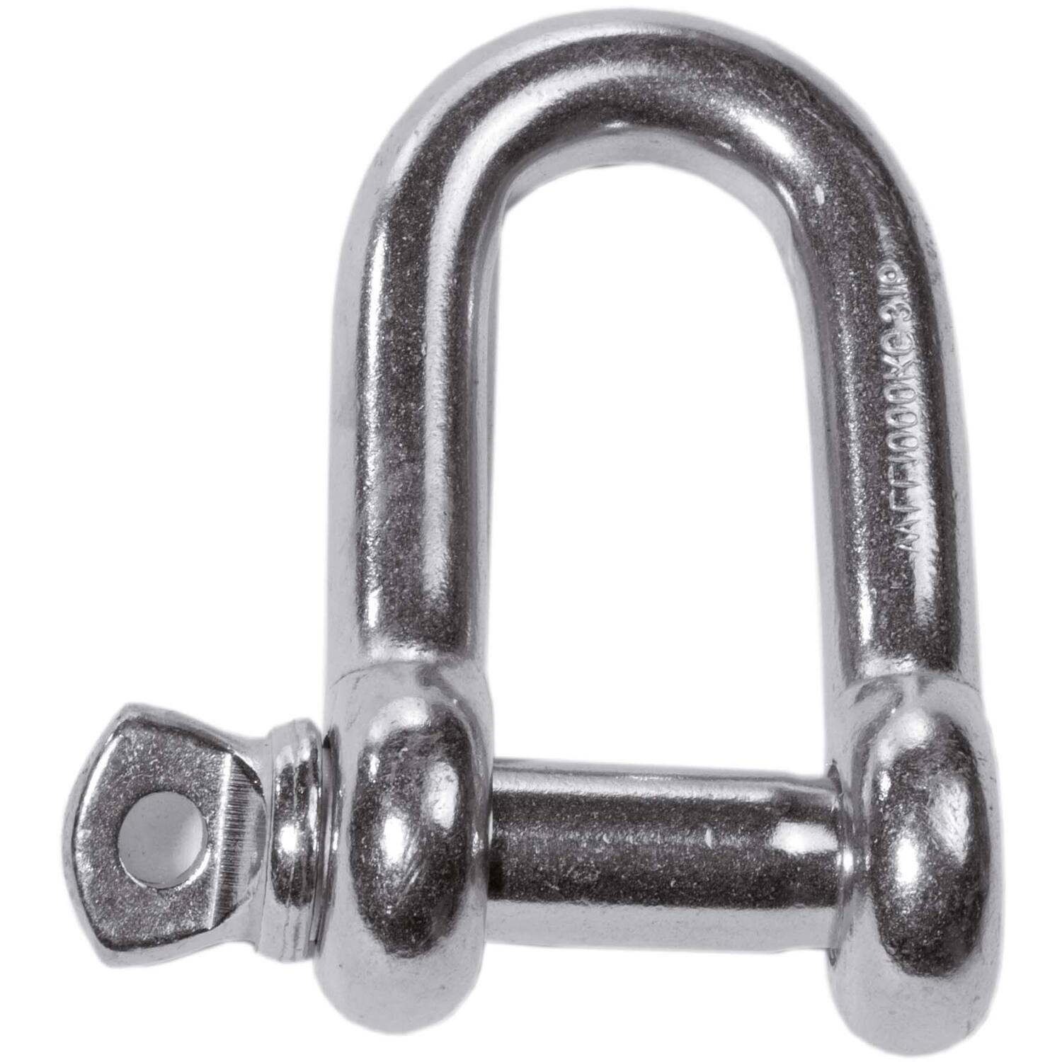 D-sluiting RVS316 5mm