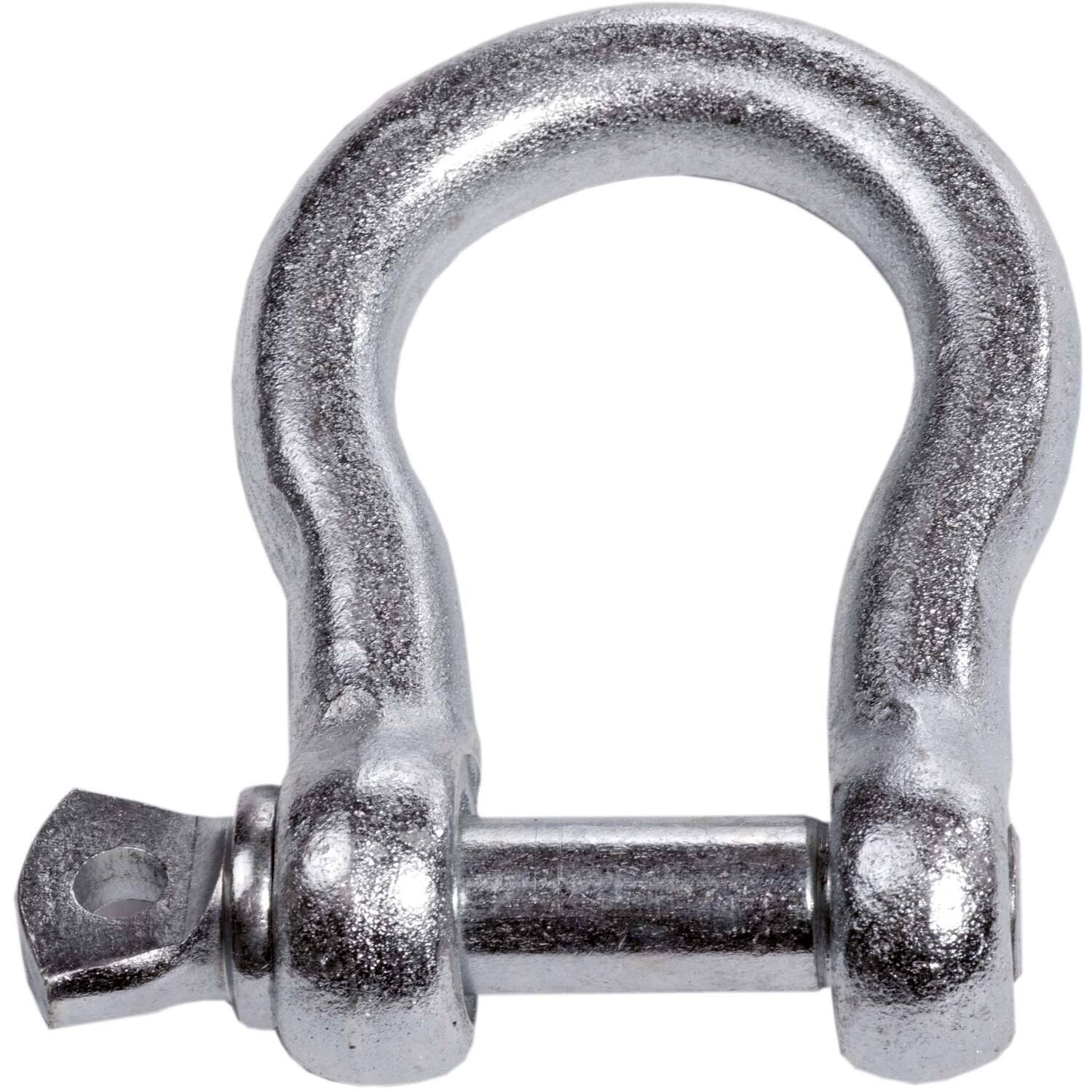 H-sluiting oogbout 3/4", verzinkt