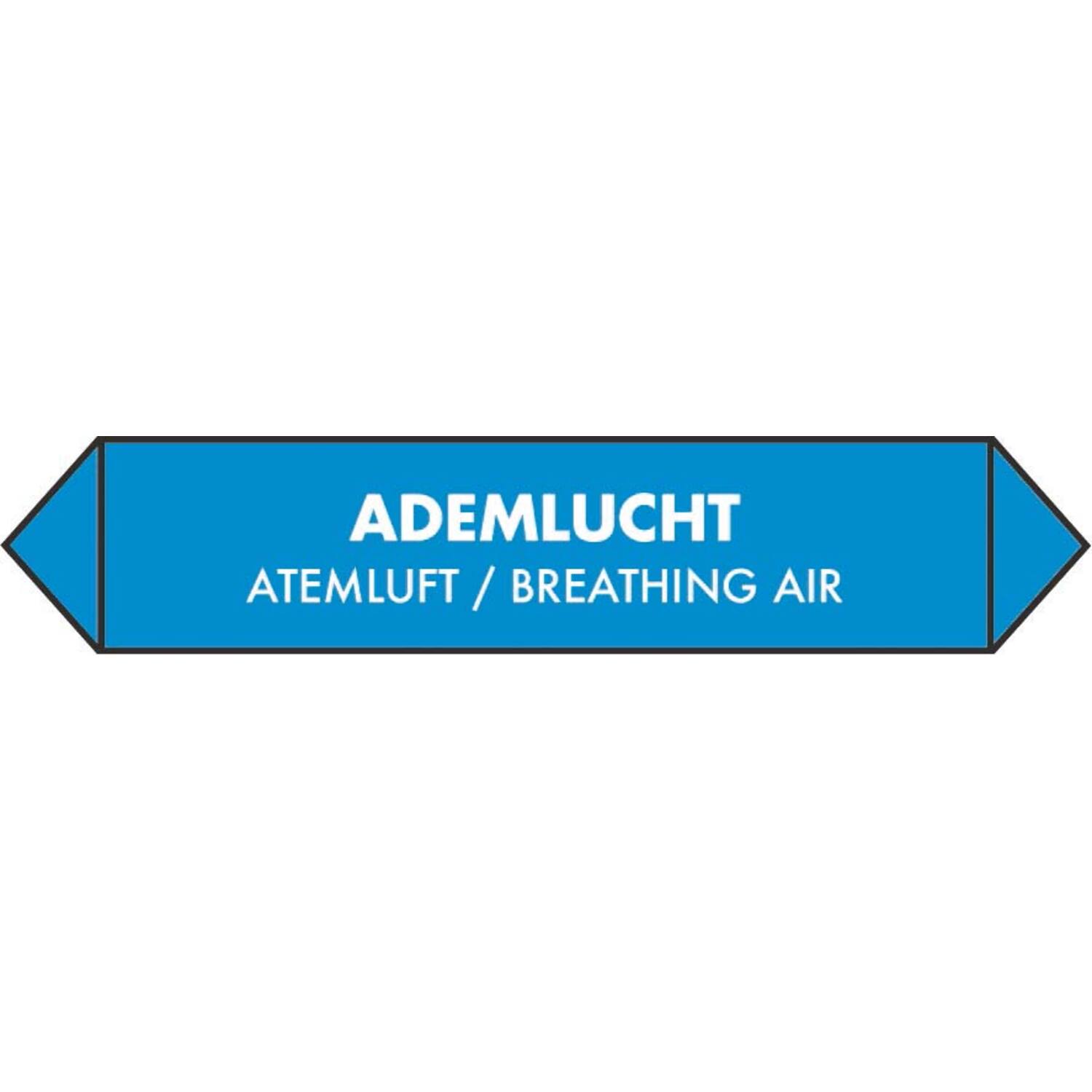 Leidingsticker ademlucht 15x3cm
