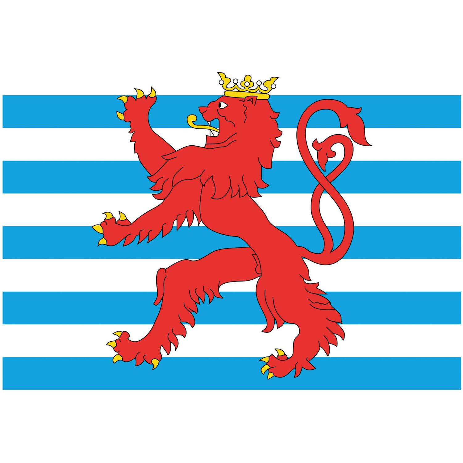 Vlag Luxemburg Scheepvaart 100x150cm