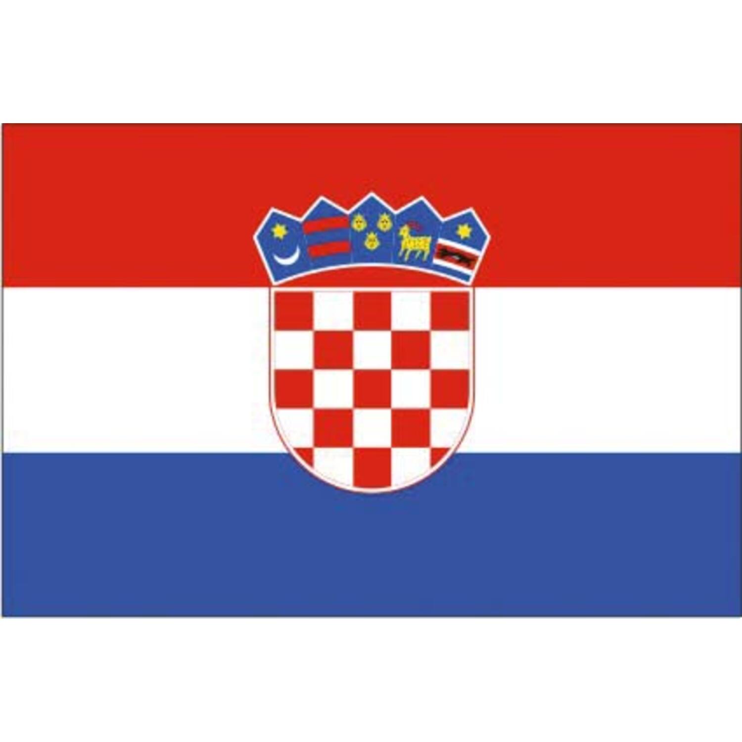 Vlag Kroatie 100x150cm