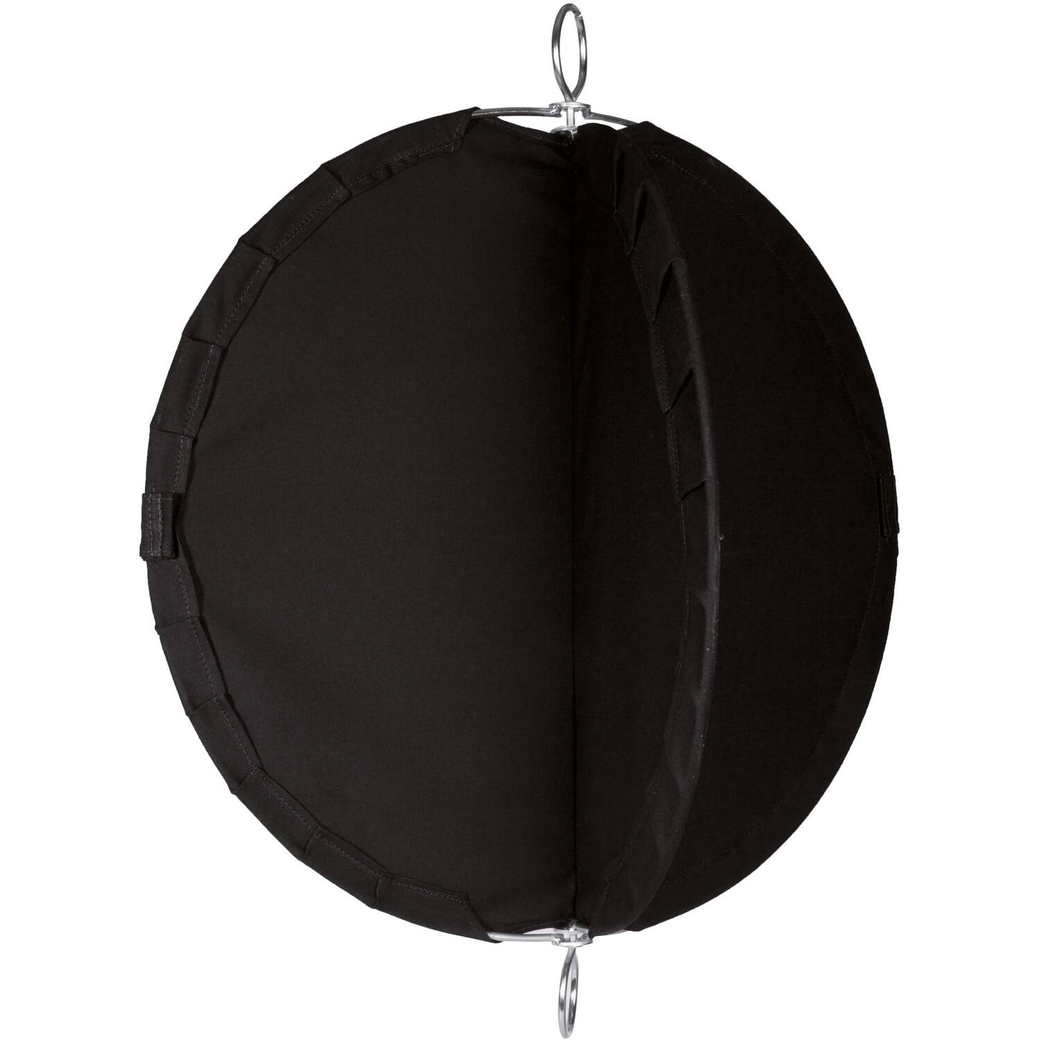 Seinbal zwart katoendoek diam. 60cm