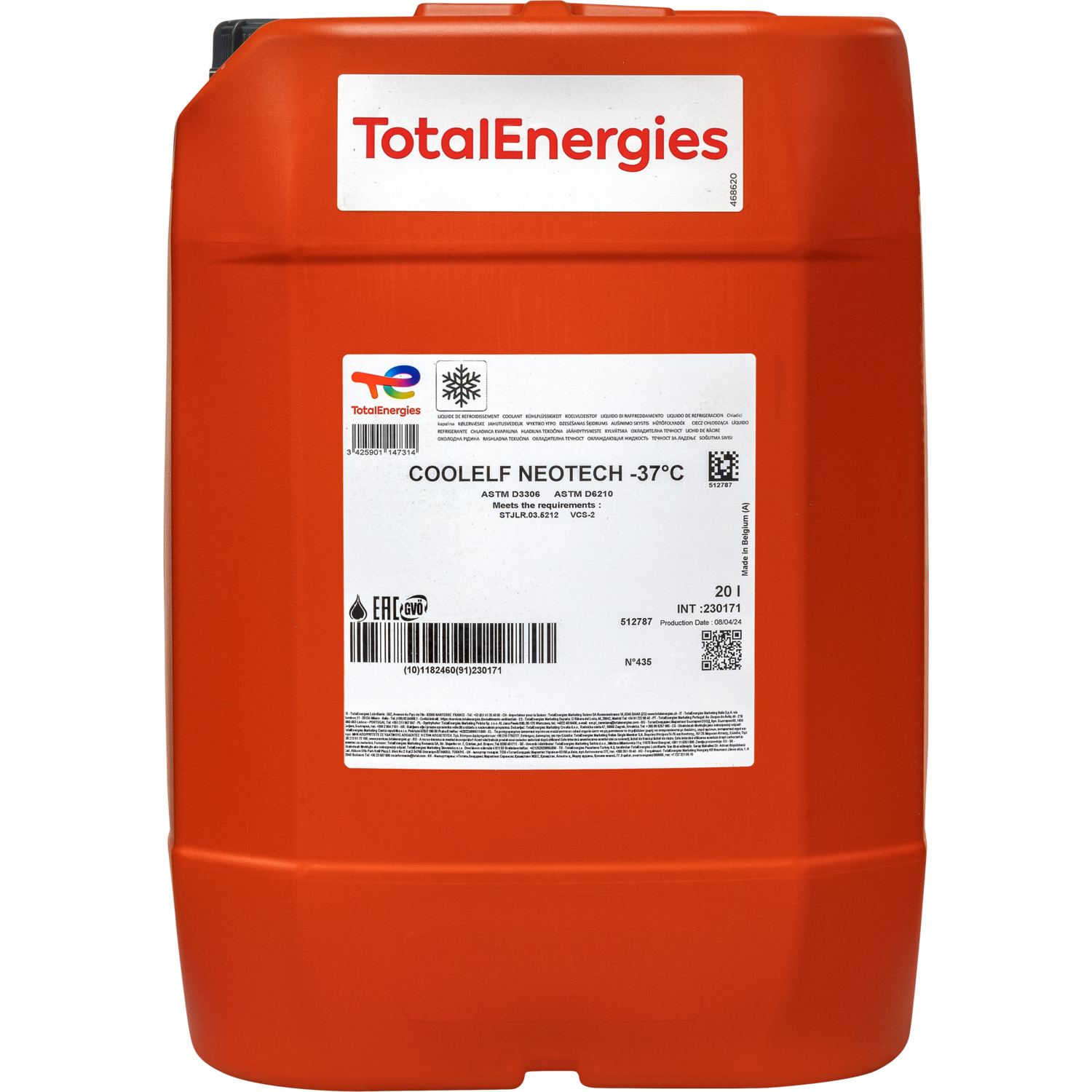Total Coolelf Neotech -37°C IBC