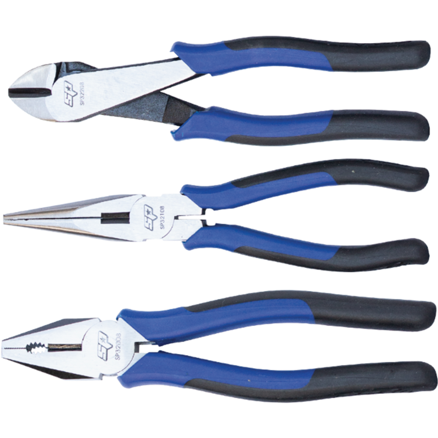SP Tools tangenset 3dlg 200mm