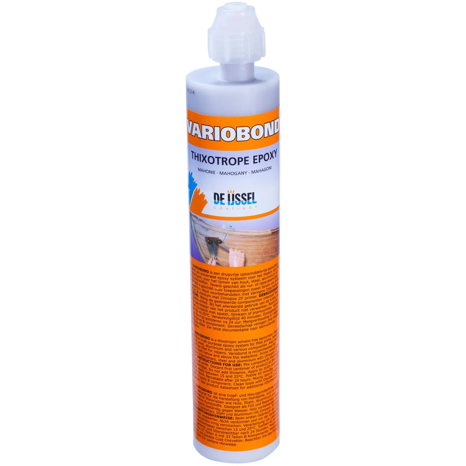 IJssel Variobond mahonie 150ml (koker)