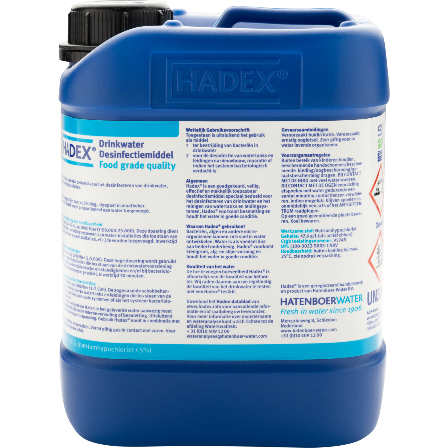 Hadex jerrycan 2,5ltr