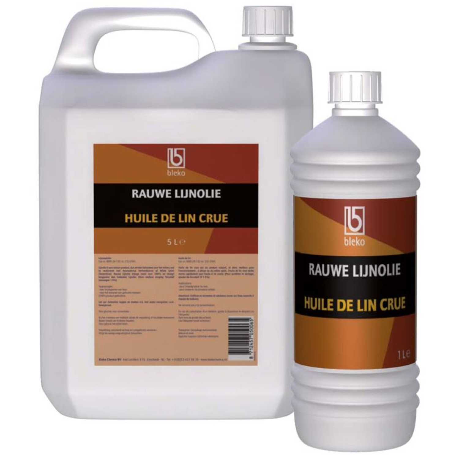 Rauwe lijnolie (ongekookt) 5ltr