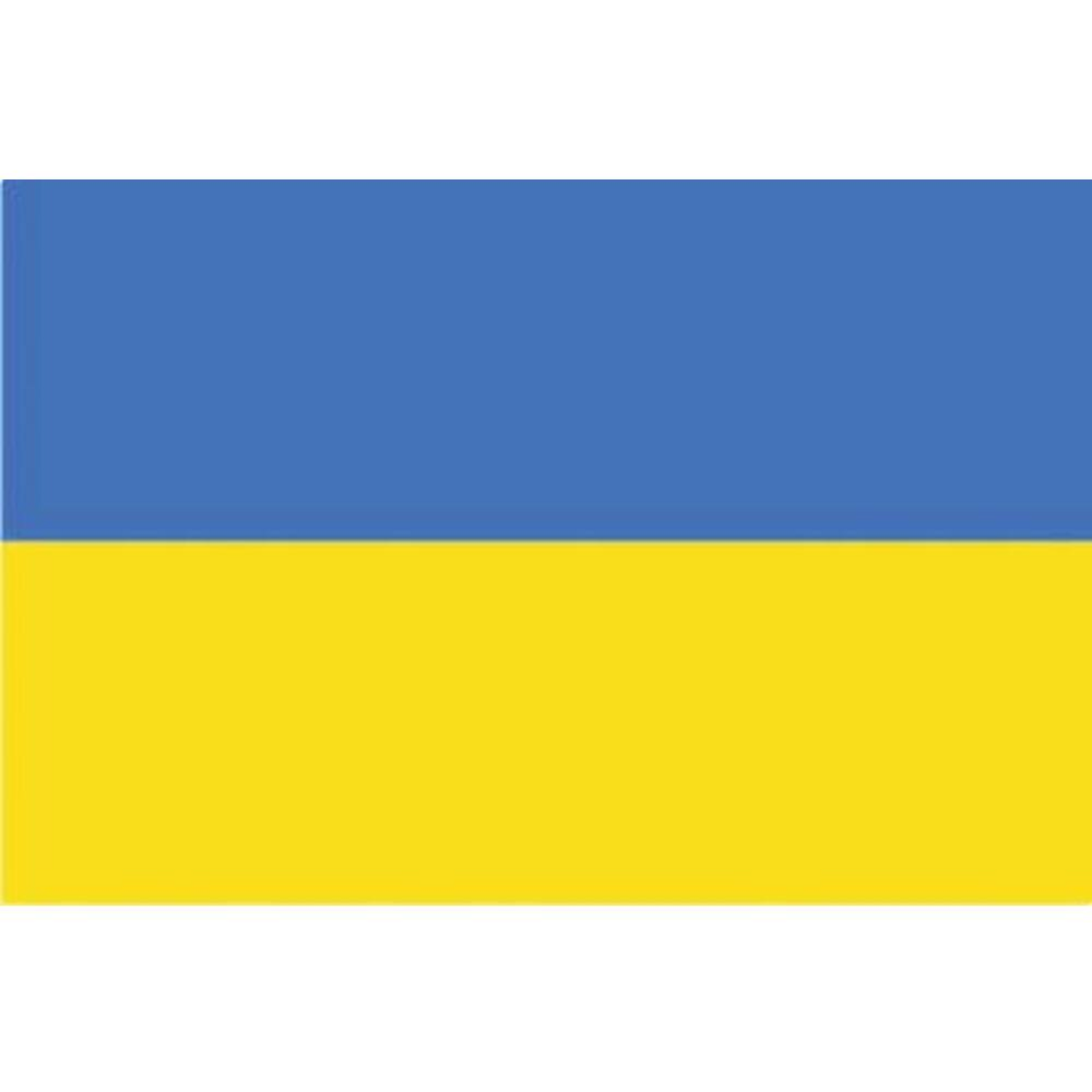 Vlag Oekraïne 100x150cm