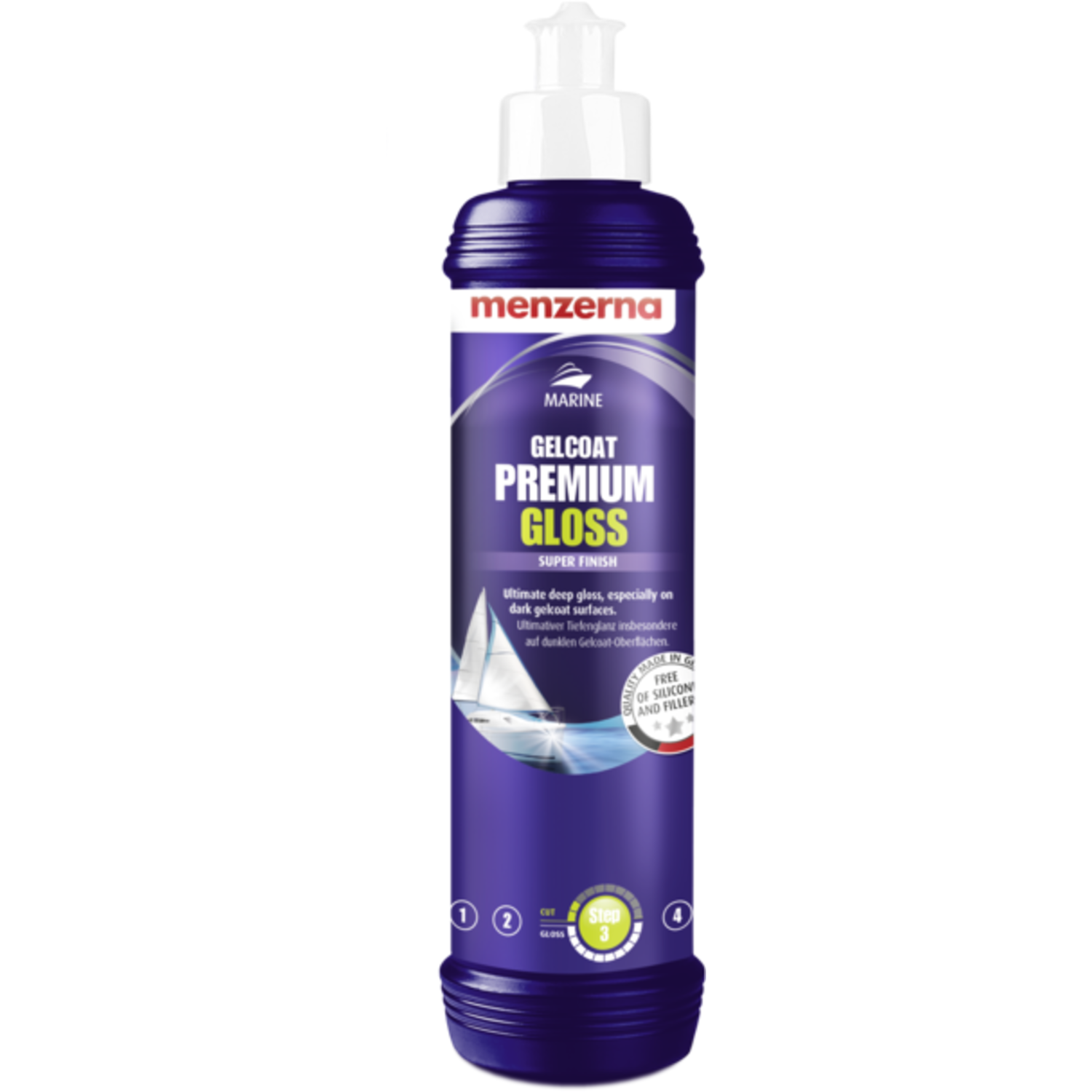 Menzerna gelcoat premium gloss (groen) 250ml
