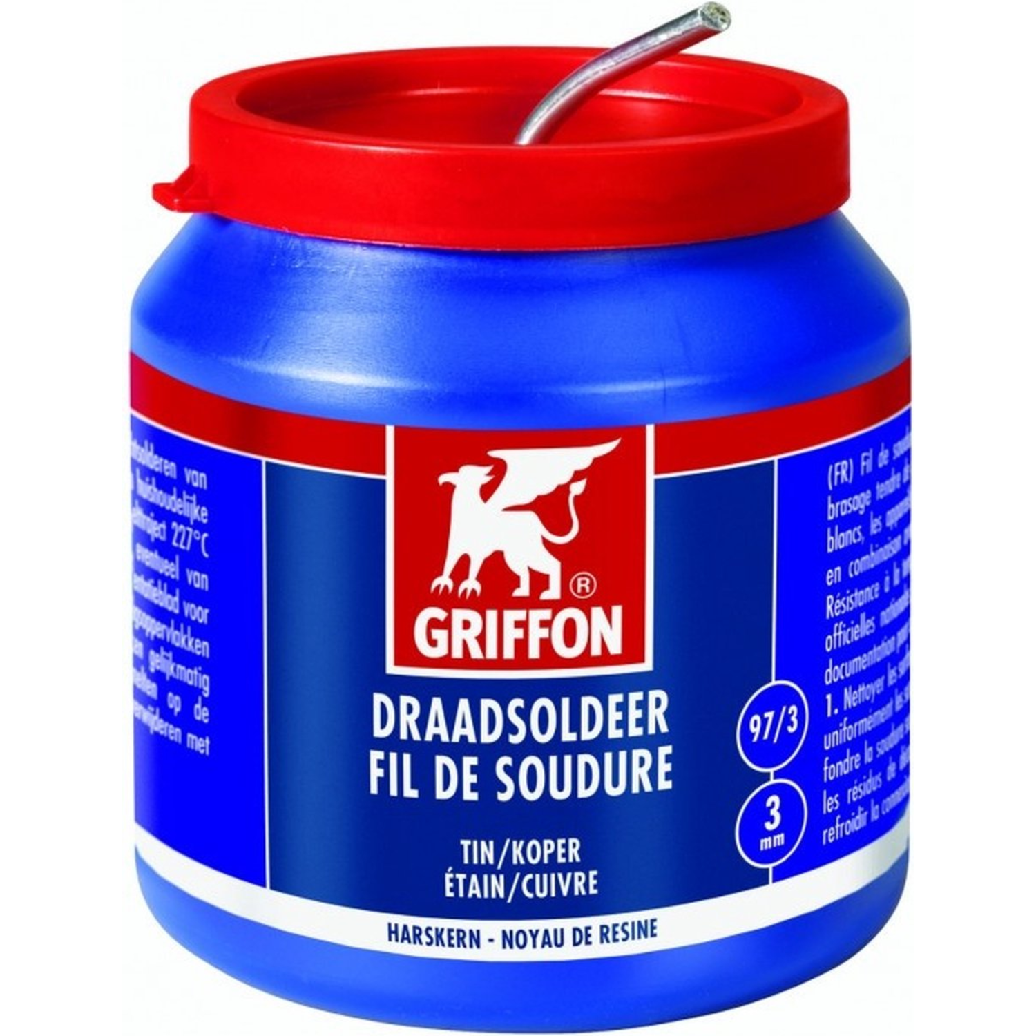 Griffon Draadsoldeer 3mm 500 gram