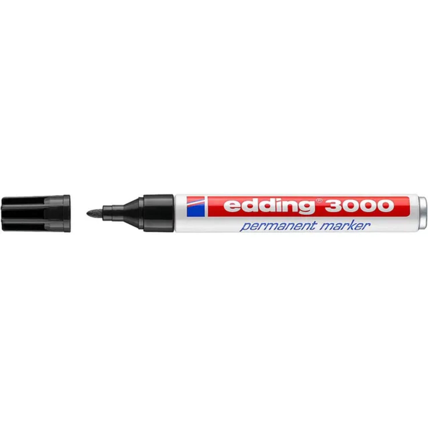 Kantoor Edding 3000 marker zwart 1,5-3mm