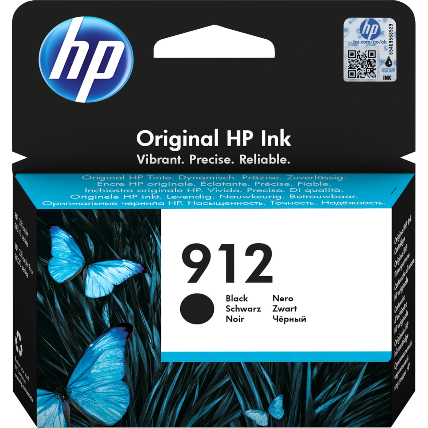 Inktcartridge HP 912 (3YL80AE) zwart