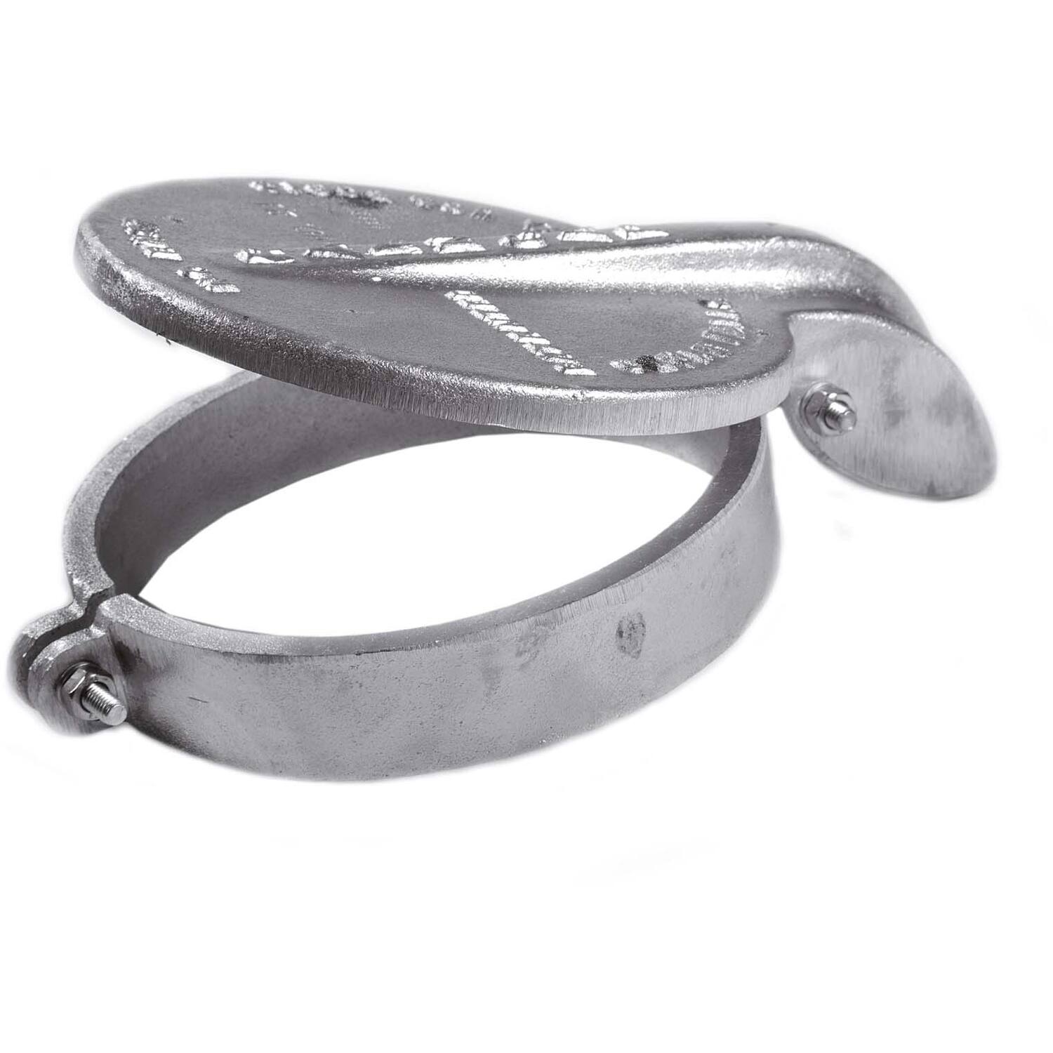 Aluminium raincap 70mm (3 A)