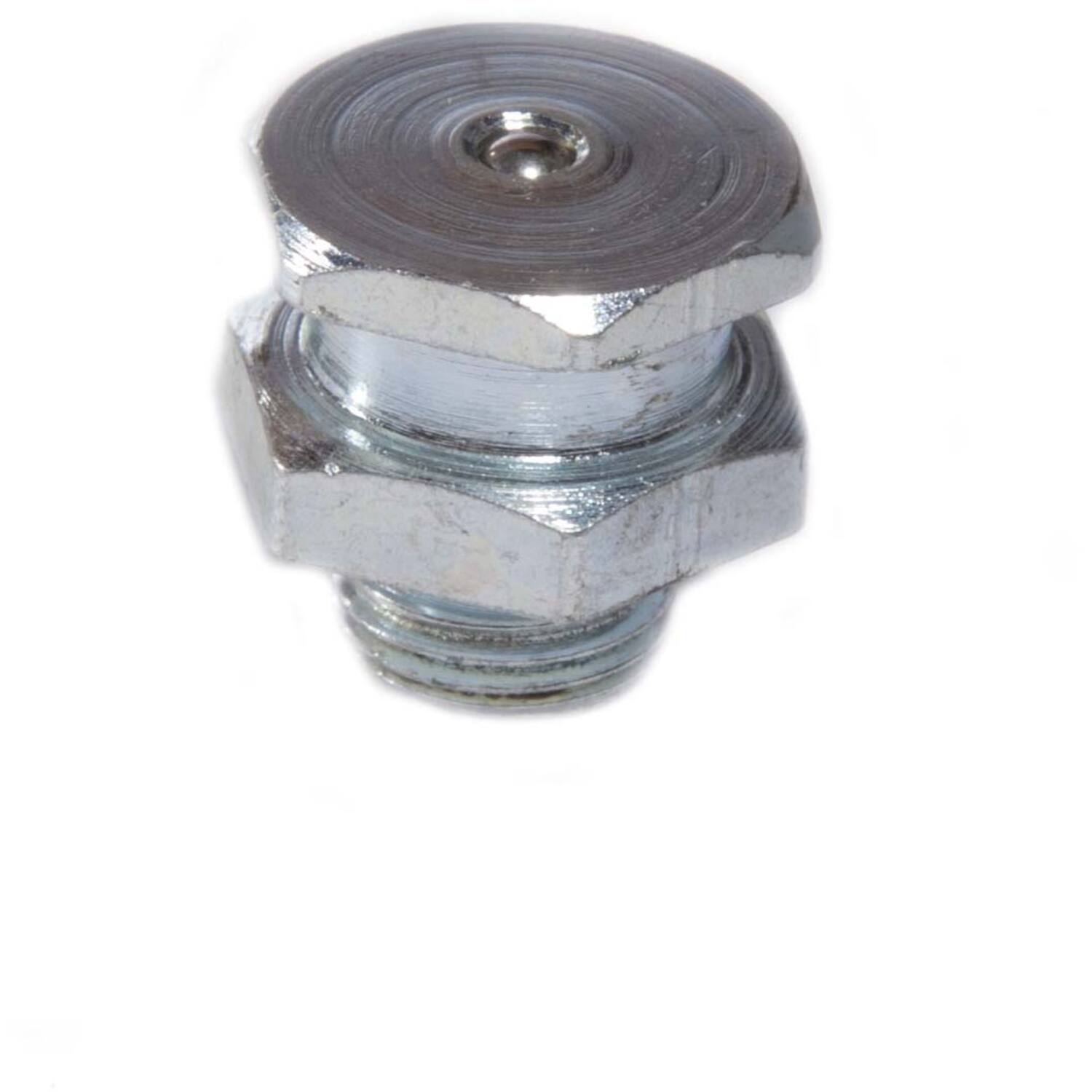 Vlaksmeernippel messing 16mm 1/8"