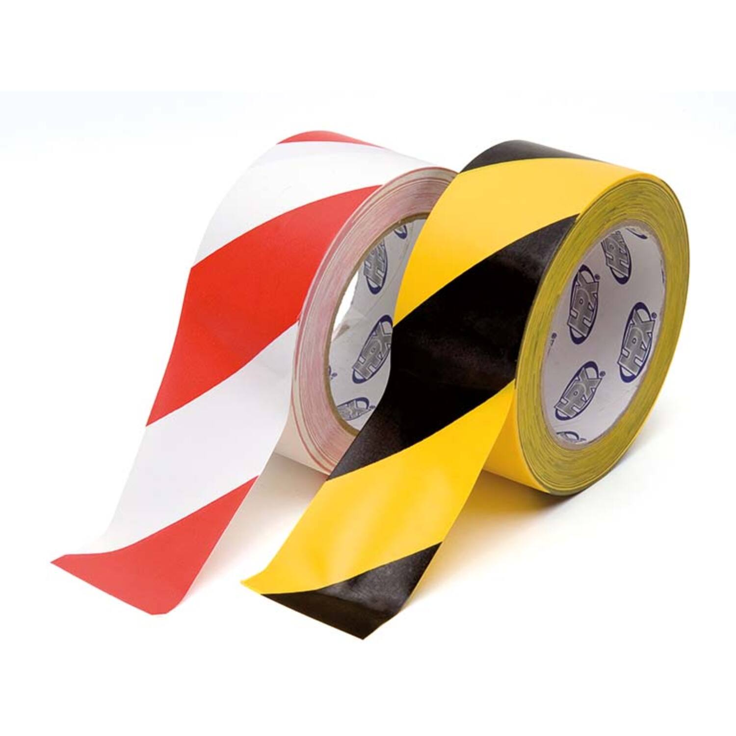 Markeertape zwart/geel 50mm x 33m