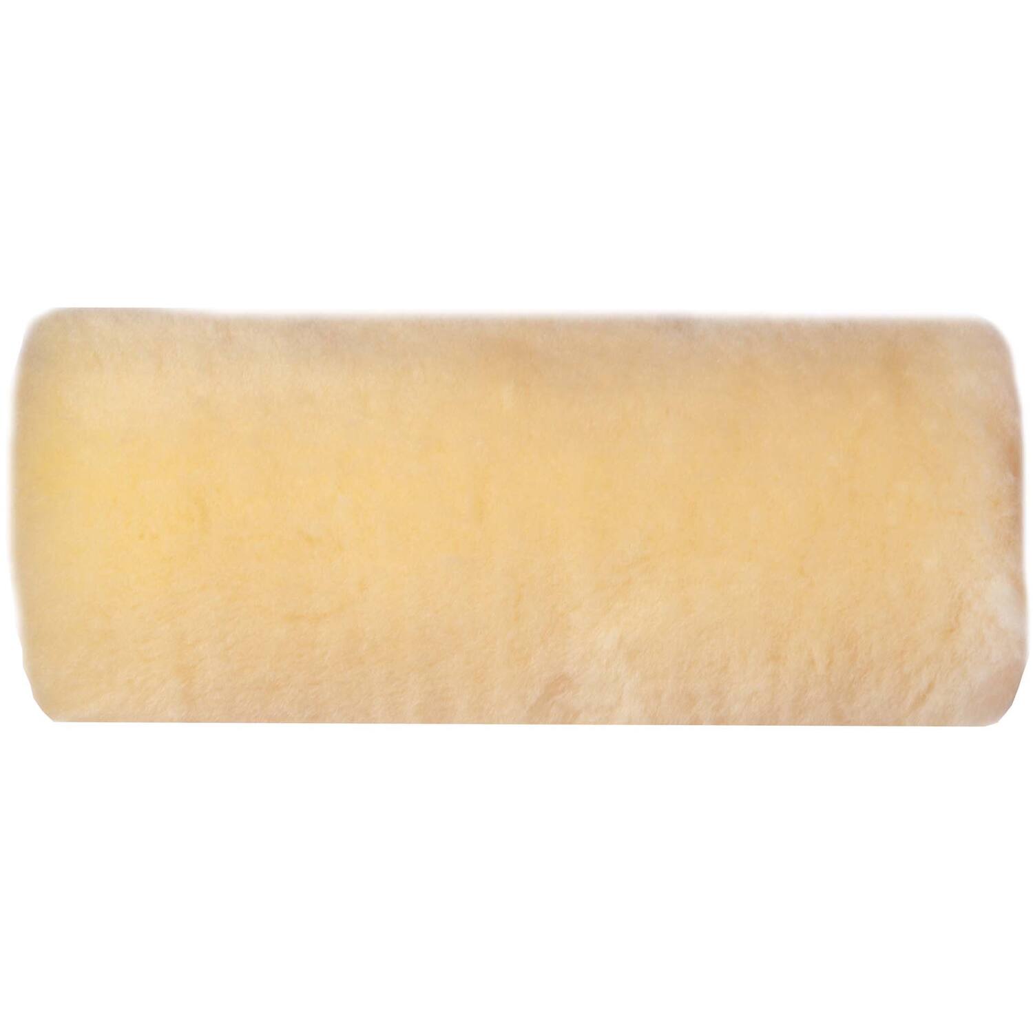 Verfrol schapenvacht geel 18cm