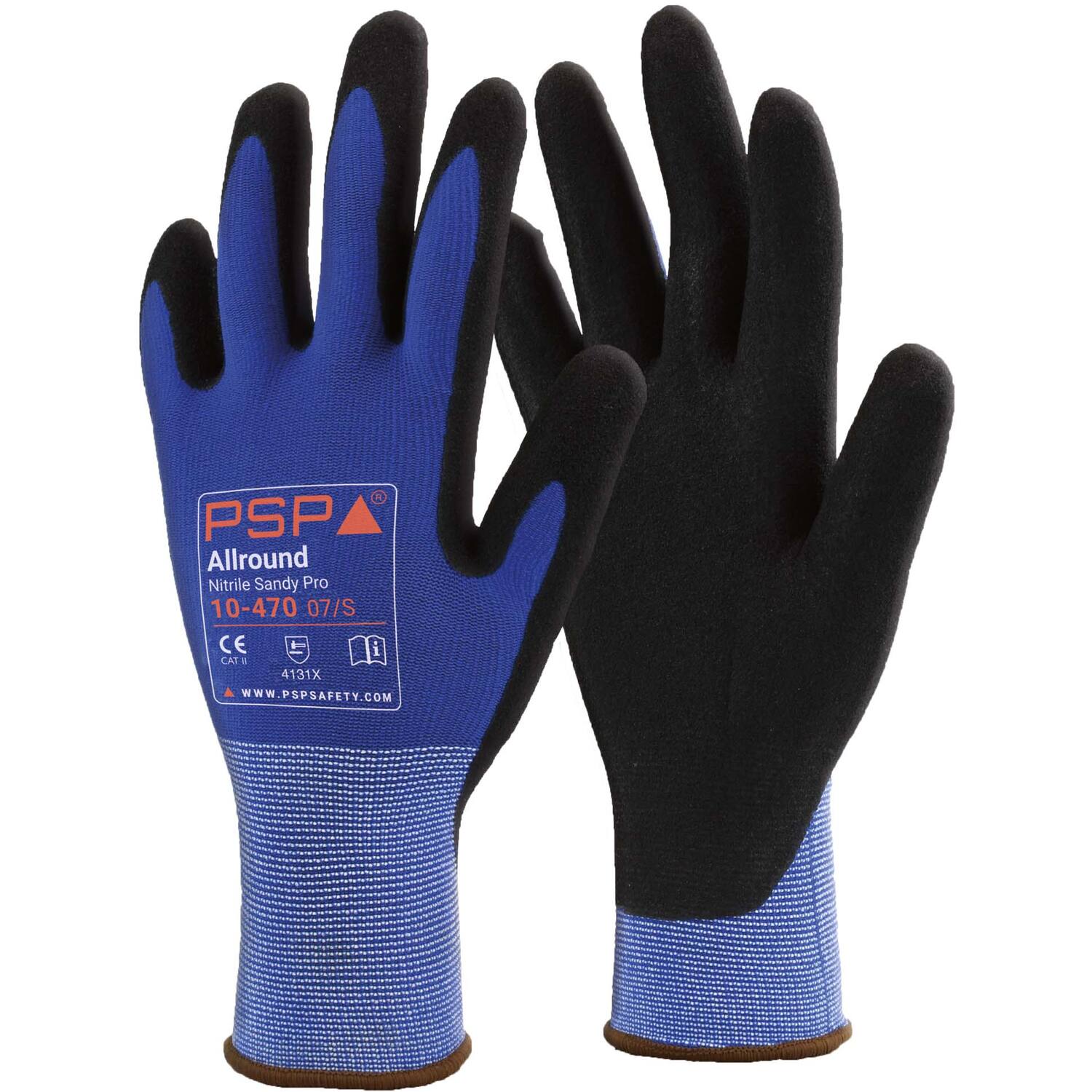 Handsch. PSP 10-470 Allr.Nitr.Sandy Pro MT9