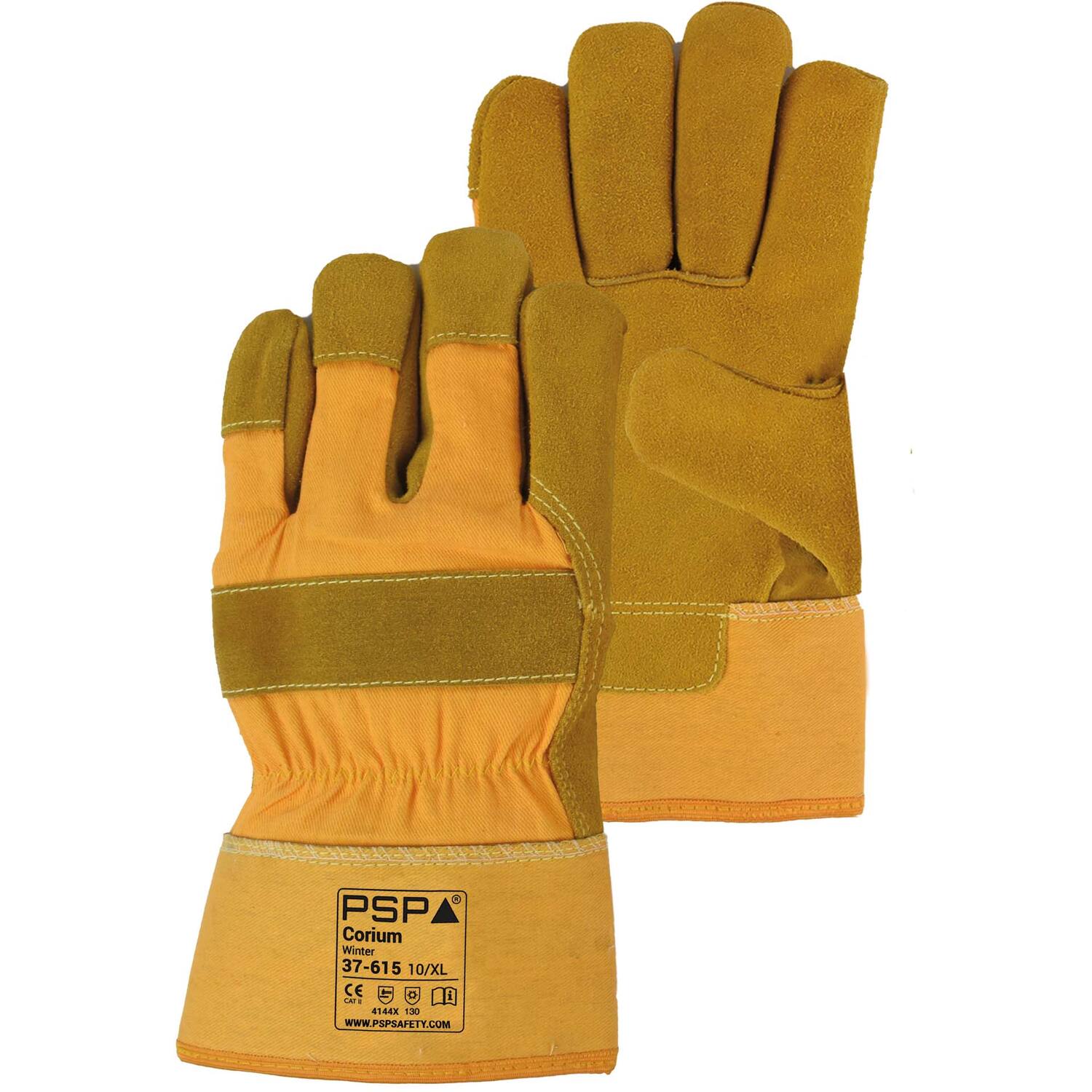 Handschoen winter leer 37-615 mt.10