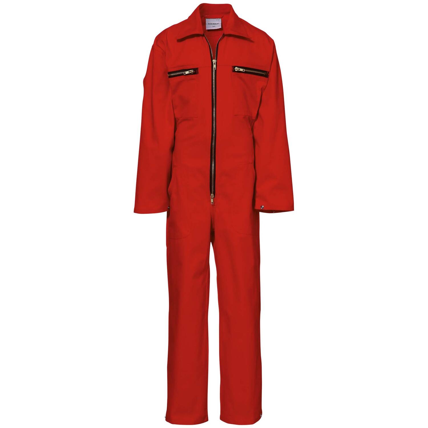 Overall kind met rits maat 104