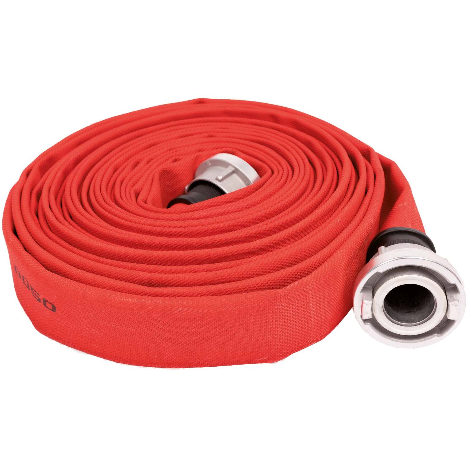 Brandslang 2" x NA66 lengte 20mtr rood