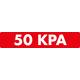 Sticker 50 KPA (0,5 BAR) 10x2cm