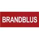 Leidingsticker brandblus 20x8