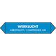 Sticker werklucht 15x3cm