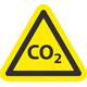 Sticker CO2 9x9x9cm
