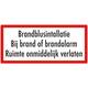 Sticker brandblusinst...verlaten 12x25