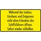 Sticker Waehrend laden, lo 18x10cm