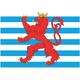Vlag Luxemburg Scheepvaart 100x150cm
