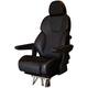 Recaro Caspian zwart leer