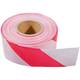 Markeerlint rood/wit 80mm x 500mtr