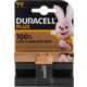 Batterij 9V Duracell MN1604