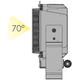 LED deklicht 12000lm 110-230V IP67 70gr