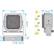 LED deklicht 12000lm 110-230V IP67 70gr