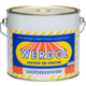 Werdol Loopdekkenverf zwart 2ltr