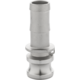 Kamlok M-Deel RVS 1" Tule