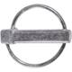 Borgpen met veerring 6mm