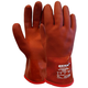 Handschoen coldgrip Rood PVC Gevoerd 30cm 9