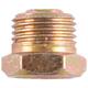 Holsmeernippel 1/4"BU recht