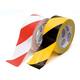 Markeertape zwart/geel 50mm x 33m