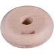 Mastknop hout plat 75mm - 3"
