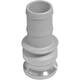 Kamlok m-deel type E alu. 5/4" tule