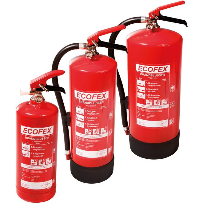 Brandblusser poeder SI 6kg