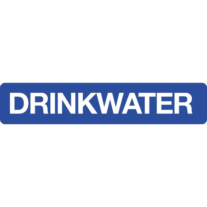 Sticker drinkwater