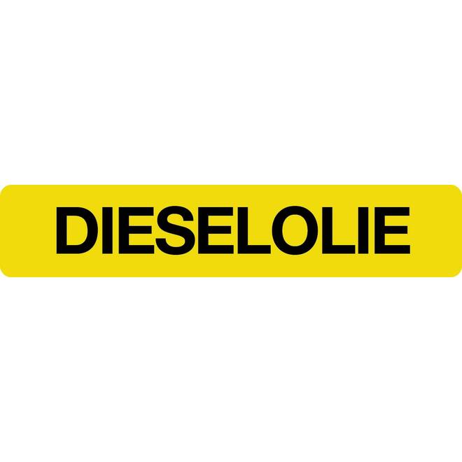 Sticker dieselolie