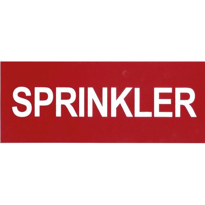 Leidingsticker sprinkler 20x8