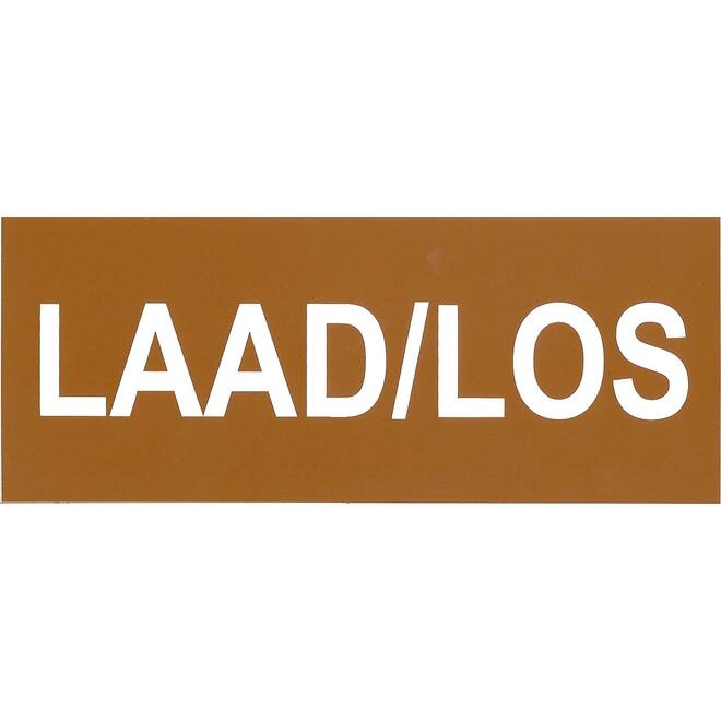 Leidingsticker laad/los 20x8
