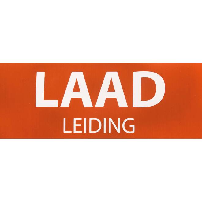 Sticker laadleiding 20x8cm